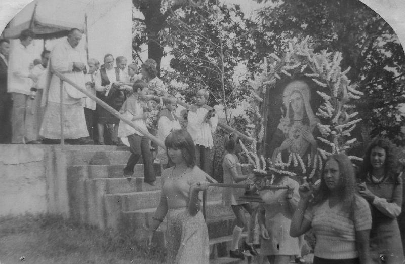 parafia polskokatolicka 1_43.jpg - Rok 1976. Odpust parafialny